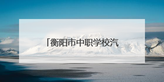 衡阳市中职学校汽车类专业技能抽查在湖南财工职院举行